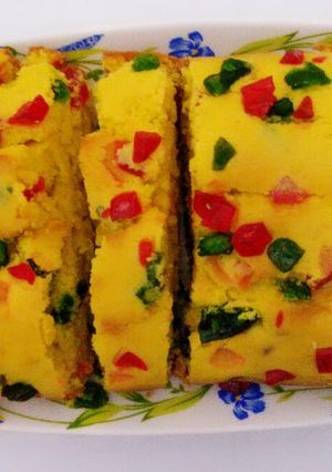 A picture of Britania cake /Tutti futti cake.