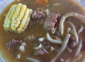 Una foto de Guiso de Porotos