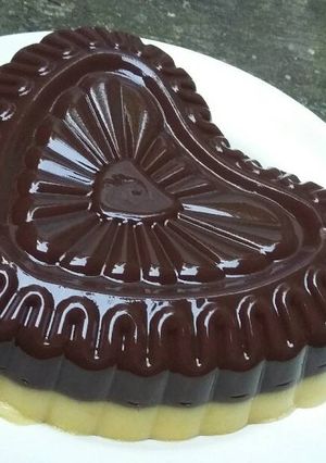 Foto resep Puding Jagung Lapis Coklat