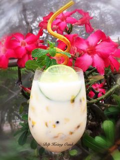 Hình của món Sữa Chua (Yogurt) Chanh Dây.