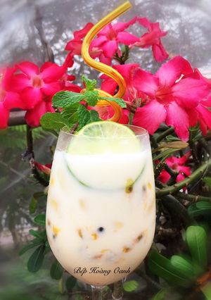 Hình của món Sữa Chua (Yogurt) Chanh Dây.