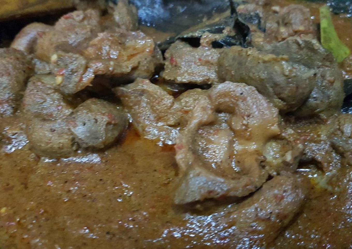 Rendang Ati Ampela By Resep Matata