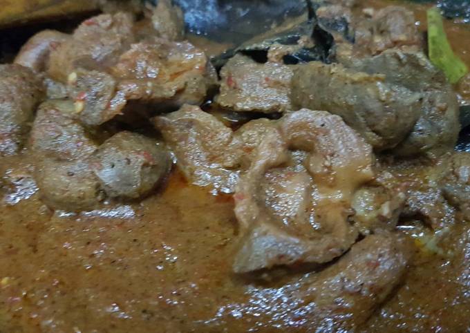 Cara Gampang Membuat Rendang Ati Ampela By Resep Matata, Bisa Manjain Lidah