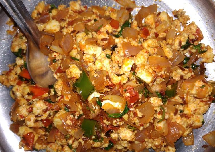 Easiest Way to Prepare Favorite Paneer bhurji