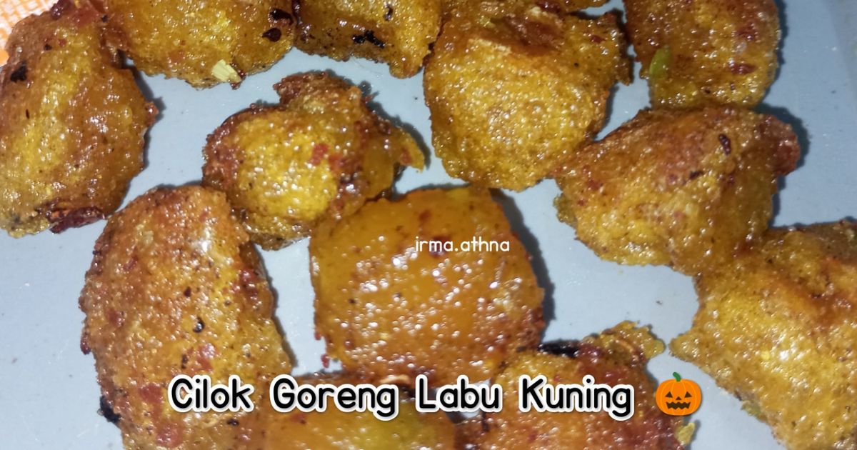 Cilok Goreng Labu Kuning🎃