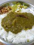 Malabar Spinach Kootu (Pasalai Keerai Mash Gravy)