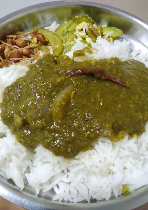 Gambar Malabar Spinach Kootu (Pasalai Keerai Mash Gravy)