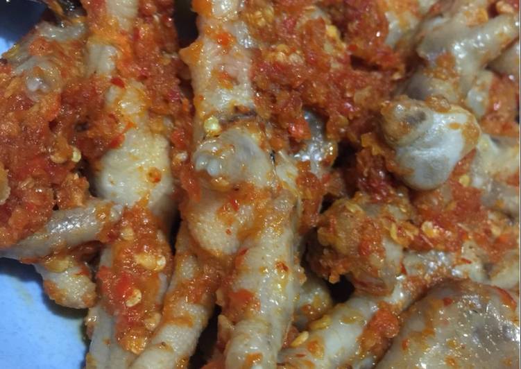 Resep Ceker setan Anti Gagal