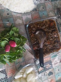 عکسی از دستور قلیه ماهی محححححشر با تن ماهی🐟🐟🐟🐟🐟🐟🐟🐟