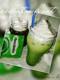 #Chocolatos green tea float
