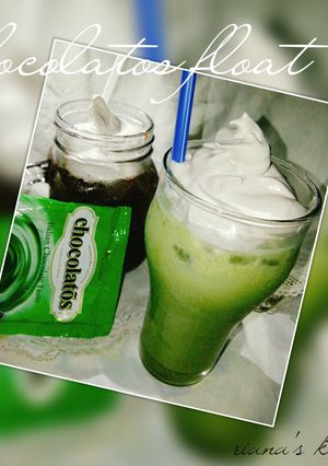 Foto resep #Chocolatos green tea float