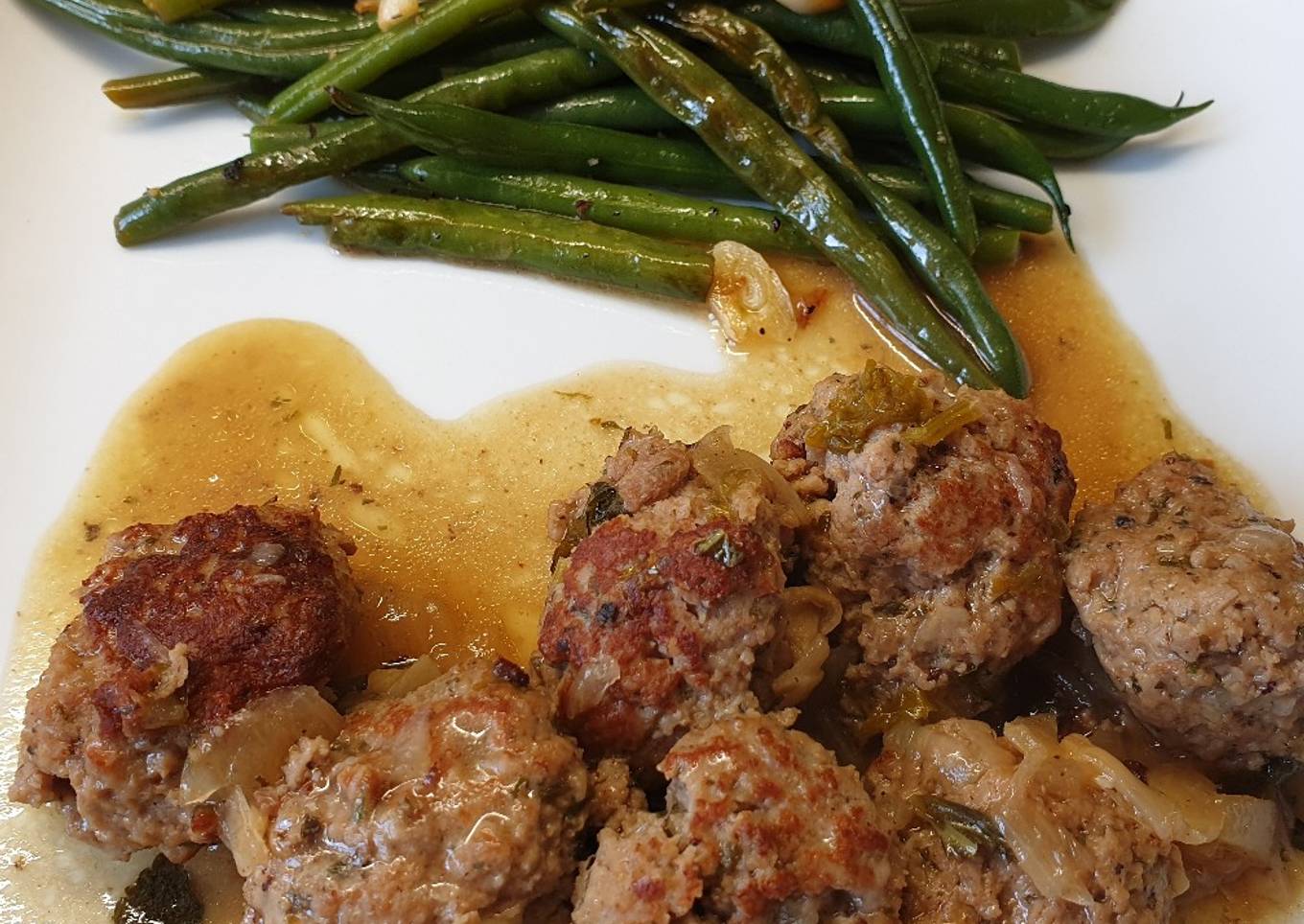 Albóndigas de cordero con hierbabuena sin gluten