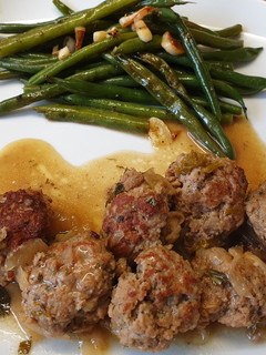 Una foto de Albóndigas de cordero con hierbabuena sin gluten