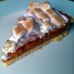 Vickys Sweet Potato Pie, GF DF EF SF NF A picture of Vickys Sweet Potato Pie, GF DF EF SF NF.