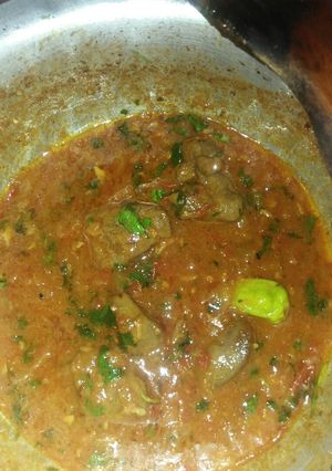 A picture of Beef kaleji.
