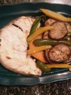 Una foto de Tintorera al horno