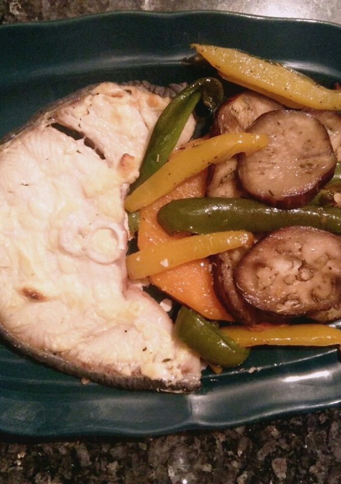 Una foto de Tintorera al horno