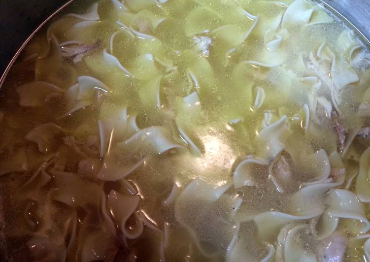 Recipe of Quick Homemade Chicken noodle soup