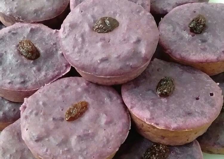 Olahan Kue Lumpur Ubi Ungu | Cara Membuat Kue Lumpur Ubi Ungu Yang Lezat Sekali