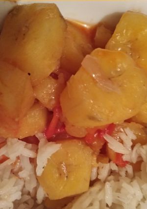 A picture of Yummy matoke.