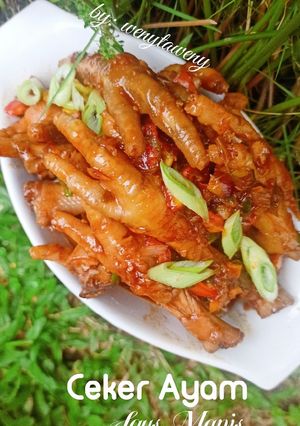 Foto resep Ceker Ayam Saus Manis