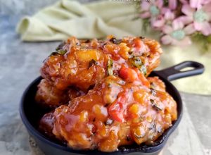 Foto resep Ayam Madu Pedas Kemangi (Kewpie)