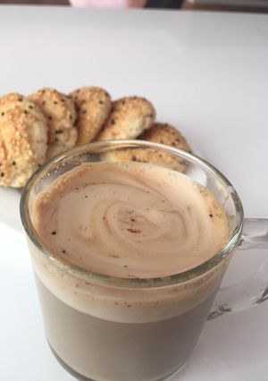 صورة لوصفة طريقة عمل كابتشينو