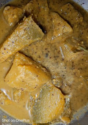 A picture of Besan ki Sabji.