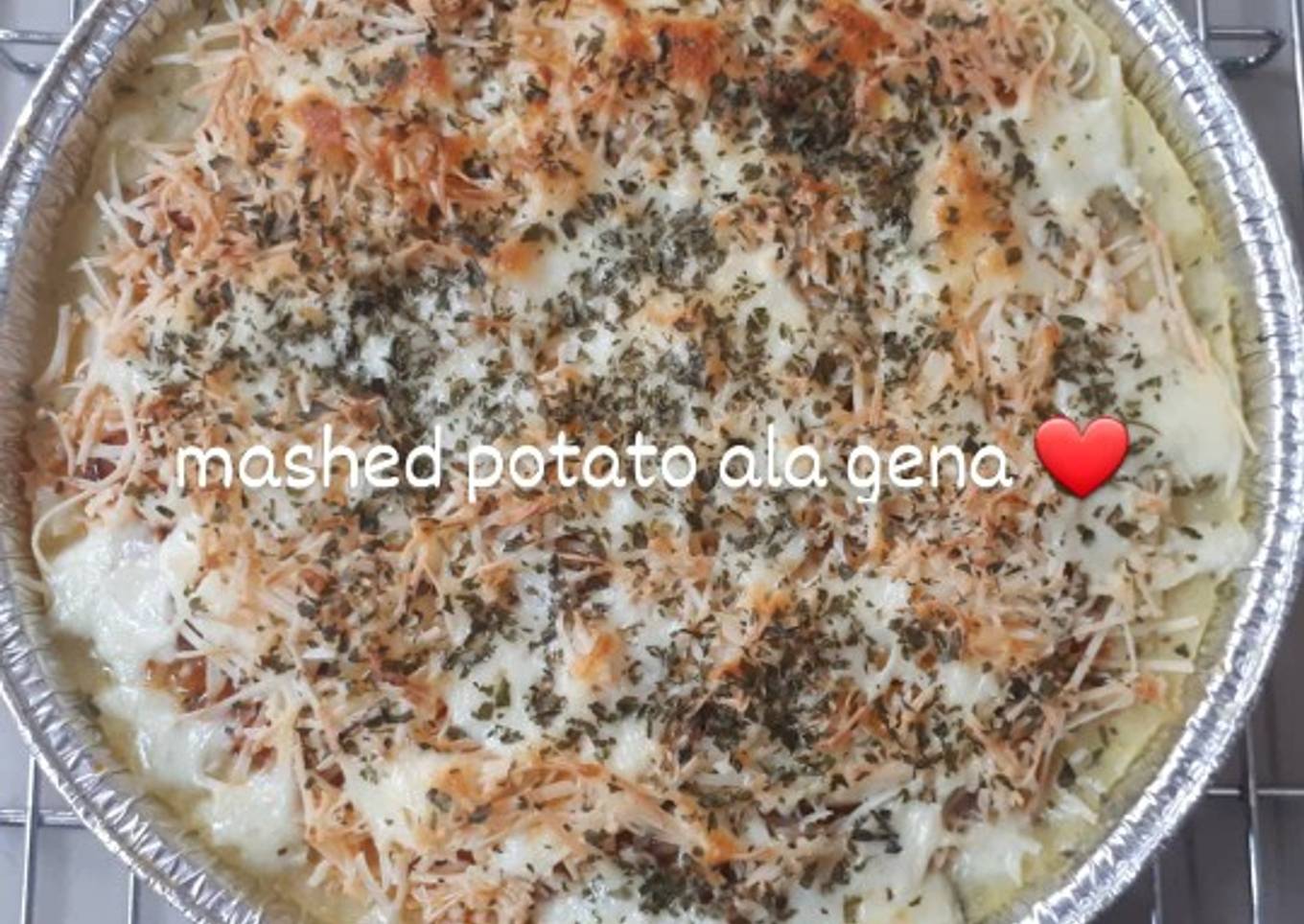 Mashed potato bake