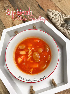 Foto resep Sup Merah Khas Surabaya