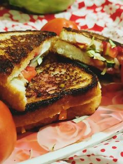 वेज कर्ड सैंडविच (Veg curd sandwich recipe in Hindi) रेसिपी मुख्य फोटो