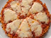 Una foto de pizza de zanahoria