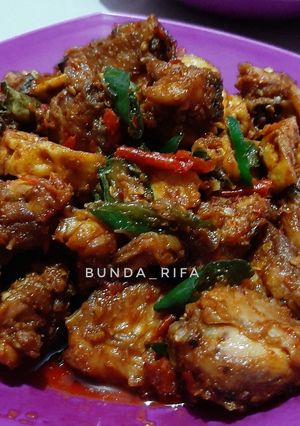 Foto resep Ayam Tahu Bumbu Merah