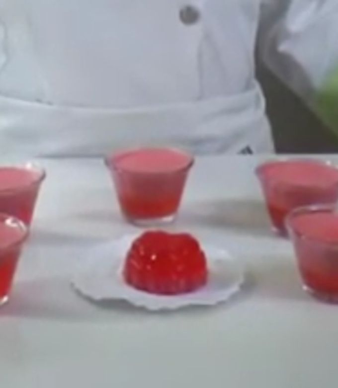 Una foto de Gelatina de refresco