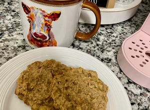 Una foto de Galletas de avena y plátano