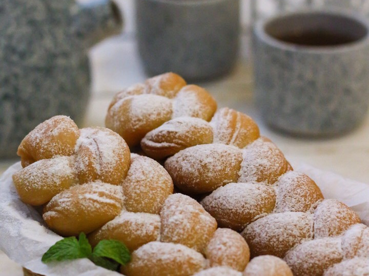 Resep Donat Kepang Anti Gagal