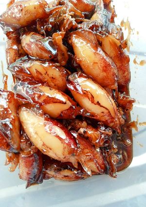 รูปของ หมึกไข่ผัดหวานโบราณ