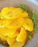 Khoai Tây Xào Bí Đỏ