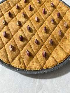 عکسی از دستور لوز نارگیلی یا باقلوا اقتصادی