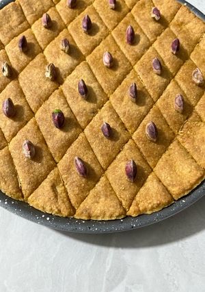 عکسی از دستور لوز نارگیلی یا باقلوا اقتصادی