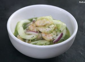 Una foto de Aguachile verde