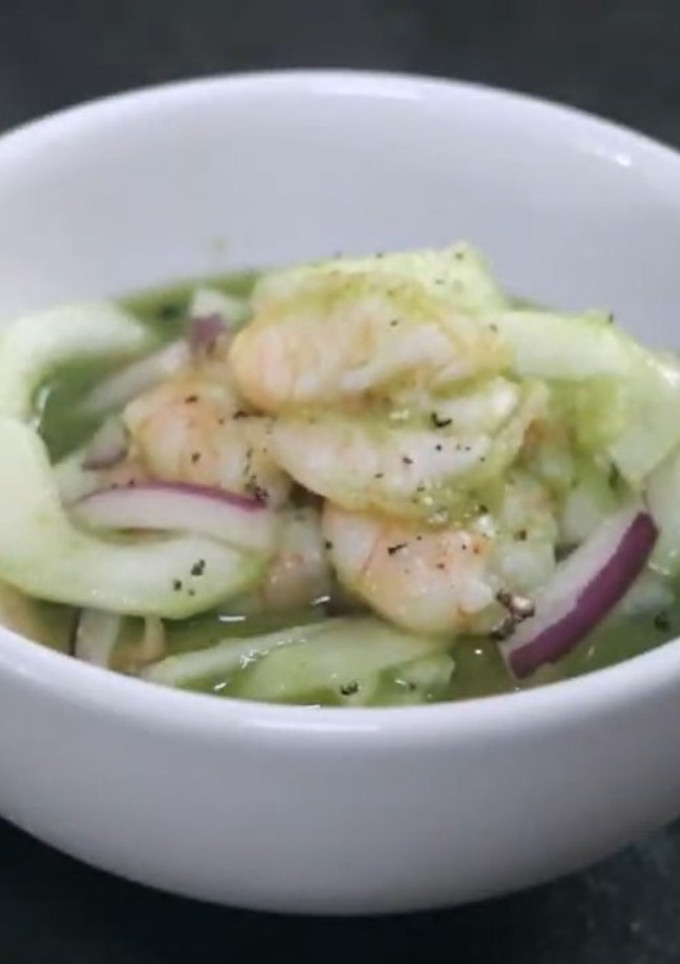 Una foto de Aguachile verde
