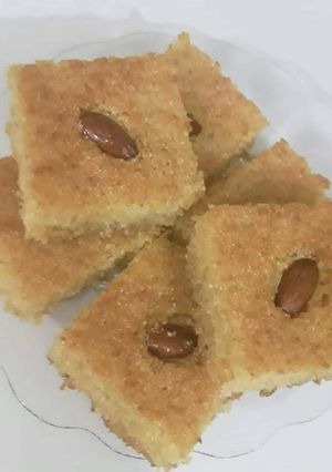 صورة لوصفة بسبوسه