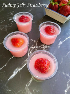 Foto resep 143. Puding Jelly Strawberry