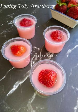 Foto resep 143. Puding Jelly Strawberry