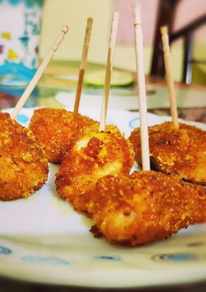 A picture of Chicken popcorn.