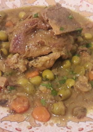Une photo de Veau aux olives et champignons