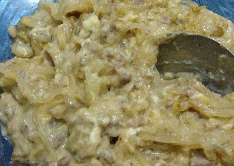 Resep Shirataki Carbonara, Lezat