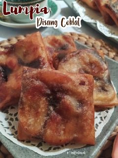 Foto resep Lumpia Pisang Coklat, Lumeeer