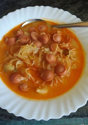 Csalamádé leves recept fotója